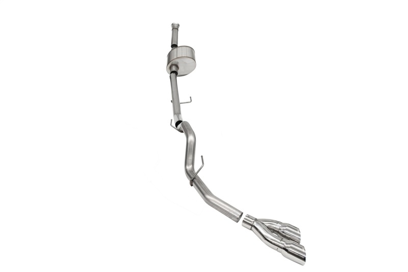 Ford F-150 Performance Exhaust - CORSA Performance - Xtreme Cat-Back Single Side Exit - Polished - `21-`25